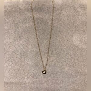 14K GF Floating Heart Pendant